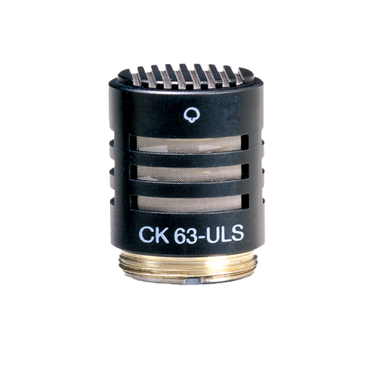 CK63 ULS - Black - Reference hypercardioid condenser microphone capsule - Hero image number null