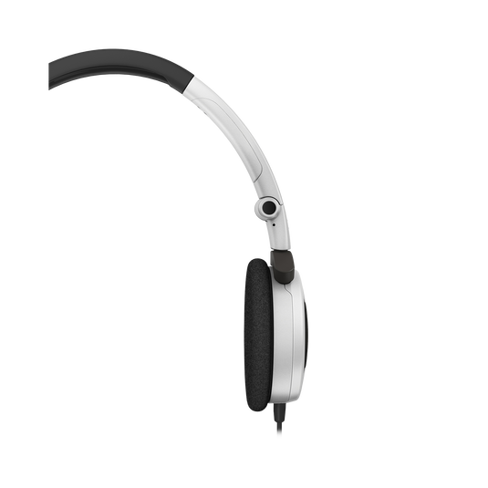 Y 30 - White - Stylish, uncomplicated, foldable headphones with 1 button universal remote/mic - Detailshot 2 image number null