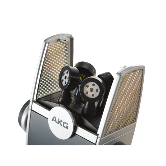 AKG Lyra - Silver - Ultra-HD Multimode USB Microphone - Detailshot 2 image number null