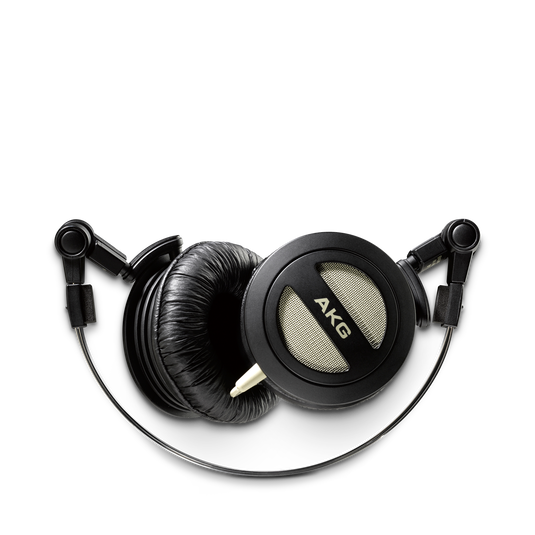 K404 - Black - Folding mini stereo headphones with superior sound quality and portability - Detailshot 1 image number null