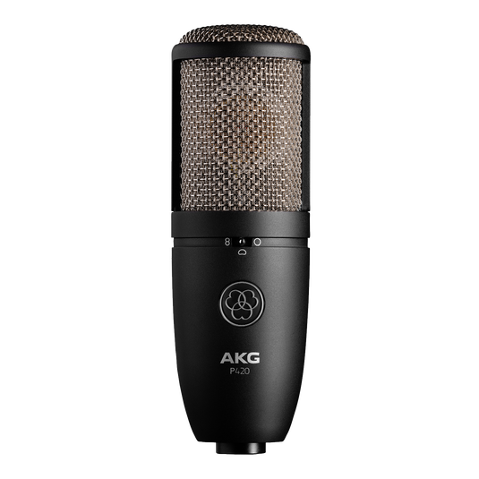 P420 | Microfone condensador de estúdio profissional com 3 padrões