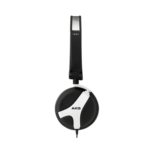 K 518 - White - Stylish and portable performance DJ headphones - Hero image number null