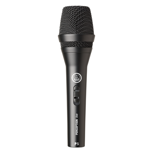 P5 S (B-Stock) - Black - High-performance dynamic vocal microphone with on/off switch - Hero image number null