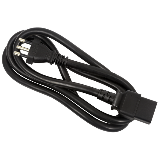 Power cord for Crown C19 - Black - Detailshot 1 image number null