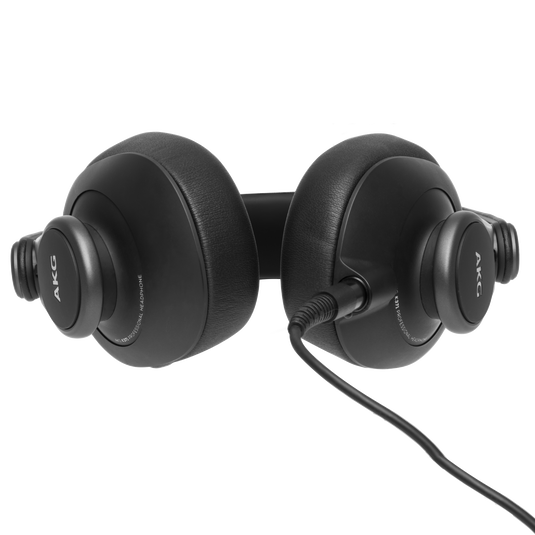 K371 - Black - Over-ear, closed-back, foldable studio headphones - Bottom image number null