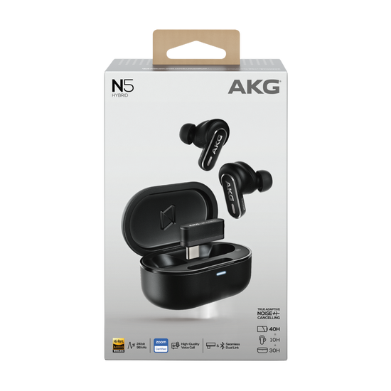 AKG N5 HYBRID 完全ワイヤレスイヤホン AKG N5 Hybrid | Experiência sonora premium
