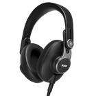 K371 - Black - Over-ear, closed-back, foldable studio headphones - Hero