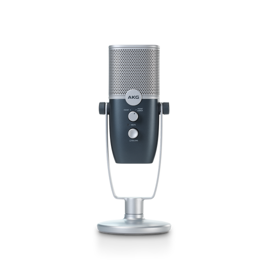 AKG Ara - Blue - Professional Two-Pattern USB Condenser Microphone - Detailshot 3 image number null