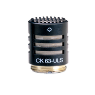 CK63 ULS - Black - Reference hypercardioid condenser microphone capsule - Hero