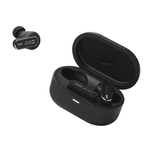 AKG N5 Hybrid - Black - True wireless noise cancelling earbuds - Front image number null