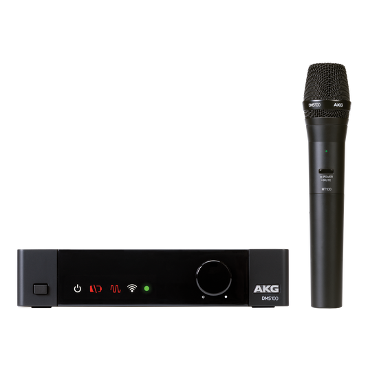 DMS100 Microphone Set - Black - Digital wireless microphone system - Hero image number null